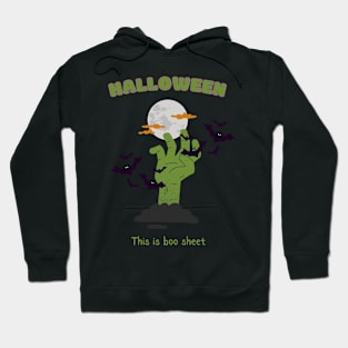 Halloween This is boo sheet Hoodie